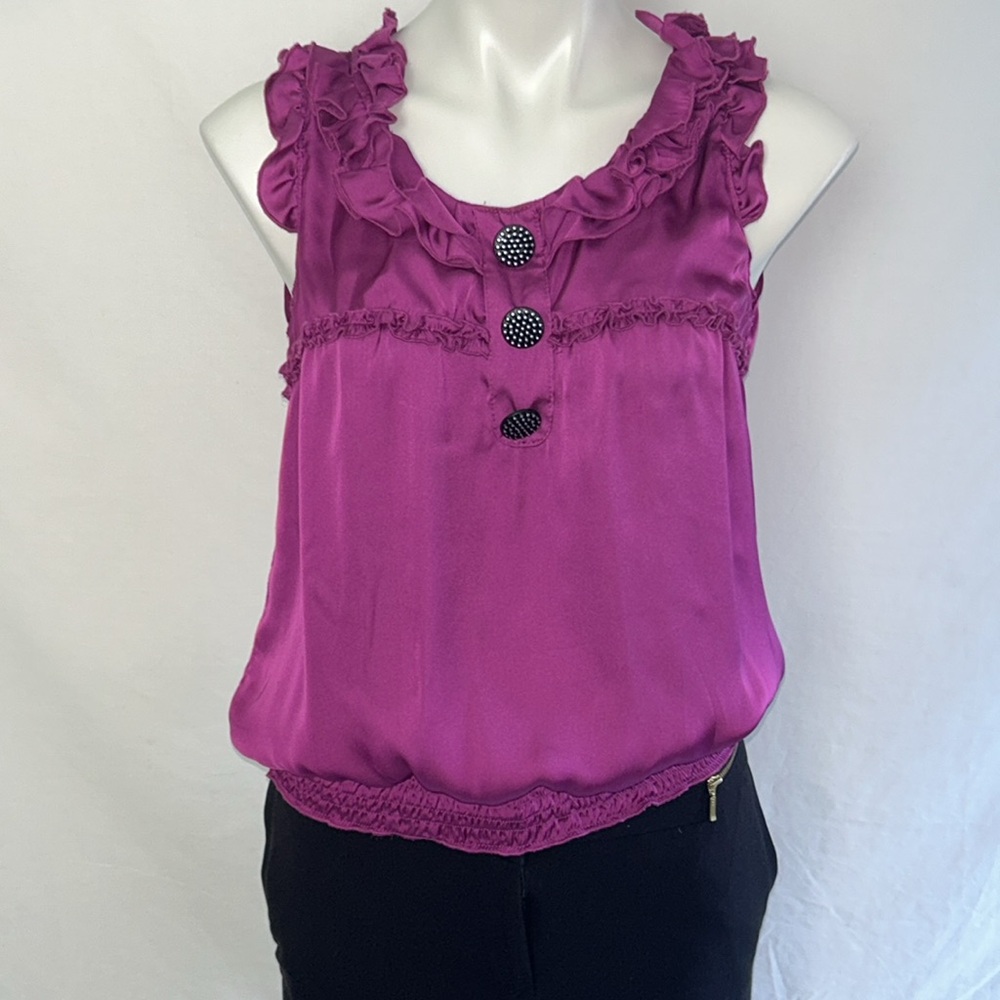 Antilia Femme Fuchsia Blouse